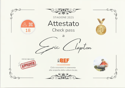 Attestato ricordo